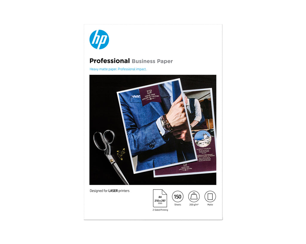 HP Papier laser mat FSC Professionnel - 200 g/m2 (150 feuilles/A4/210 x 297 mm)