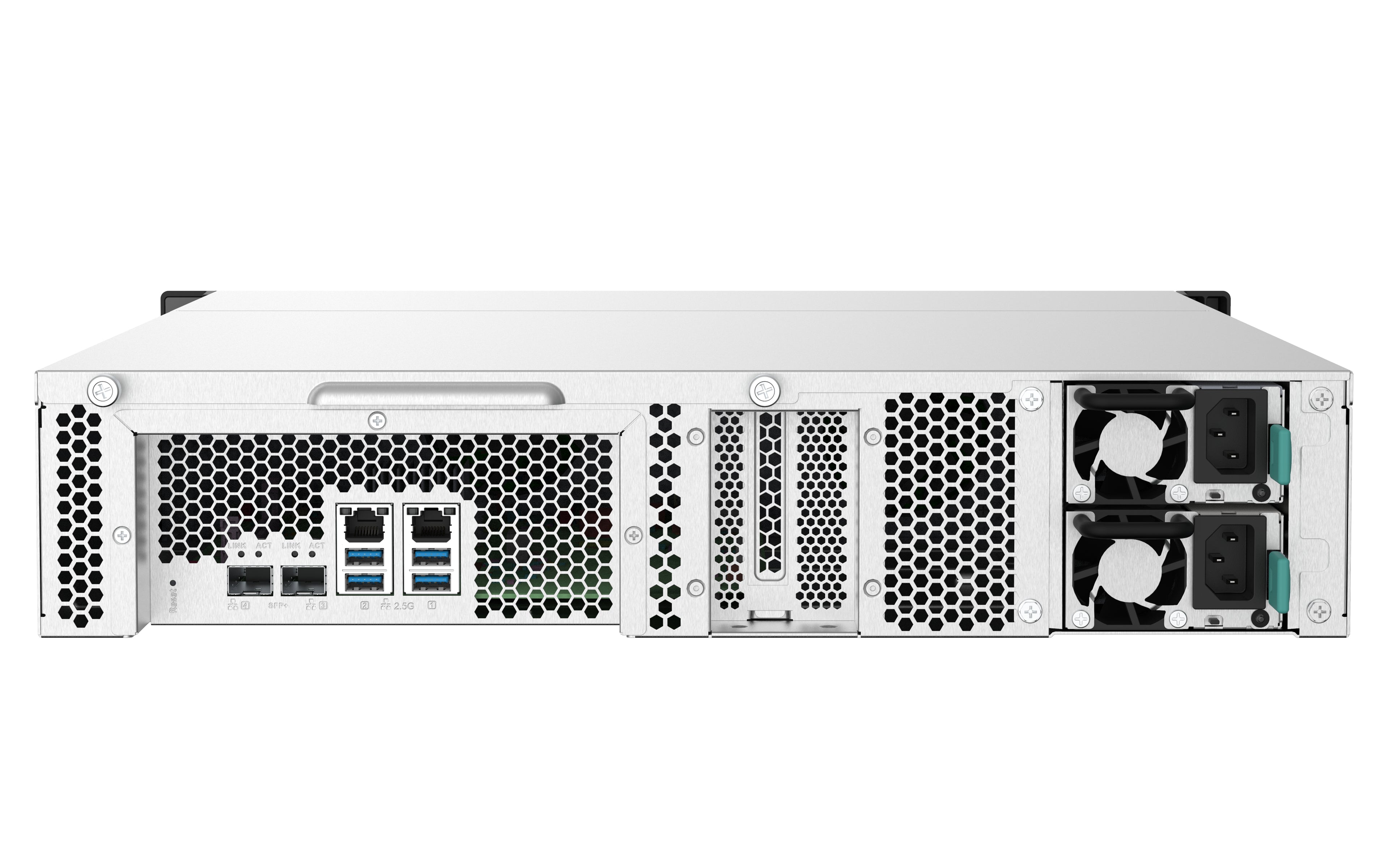 QNAP TS-1232PXU-RP NAS Rack (2 U) Annapurna Labs AL324 4 Go DDR4 0 To QNAP QTS Noir