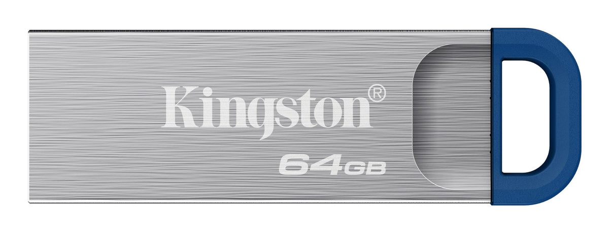 Kingston Technology DataTraveler 64 Go Kyson USB 3.2 Gen 1 en métal, jusqu'à 220 Mo/s