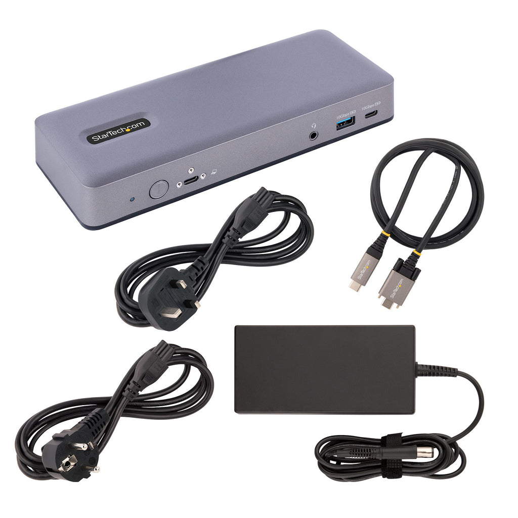 StarTech.com Station d'Accueil USB-C - Hub USB-C Multi-Moniteur HDMI/DP/DP Alt Mode - 3x 4K30 / 2x 4K60 - Dock USB 7 por