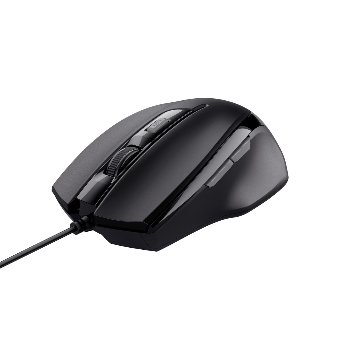 Trust Voca Souris de Bureau Optique pour Droitier, USB Type-A, 2400 DPI