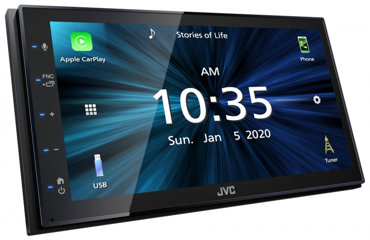 JVC KW-M560BT récepteur multimédia de voiture Noir 200 W Bluetooth