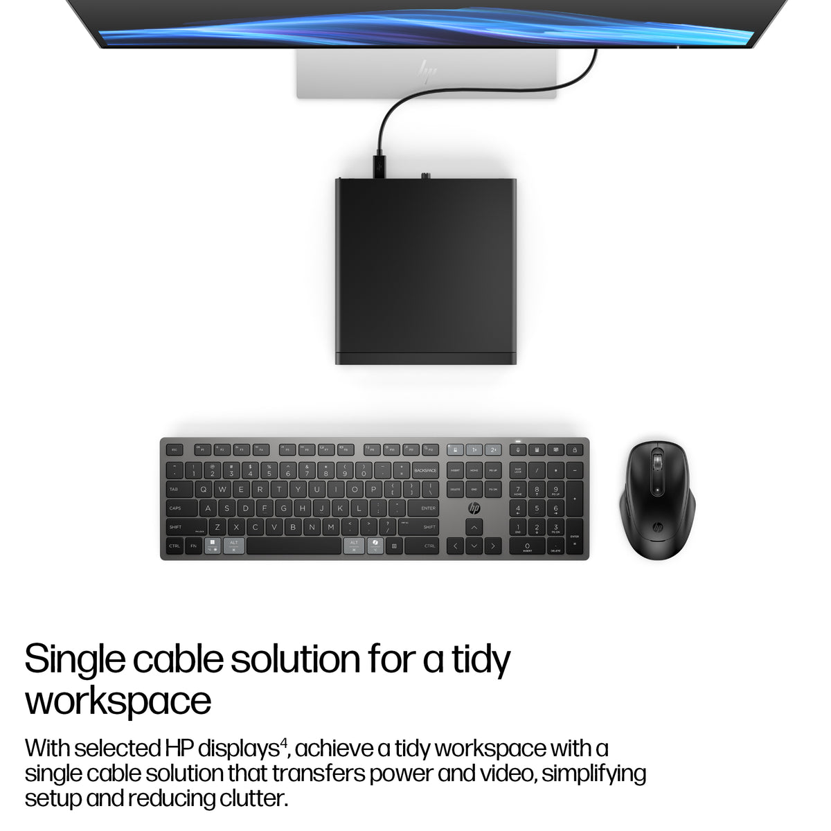 HP EliteDesk 8 G1i AI Mini PC, Intel Core Ultra 7 265T, 16GB RAM, 1TB SSD, Intel Graphics, Windows 11 Pro