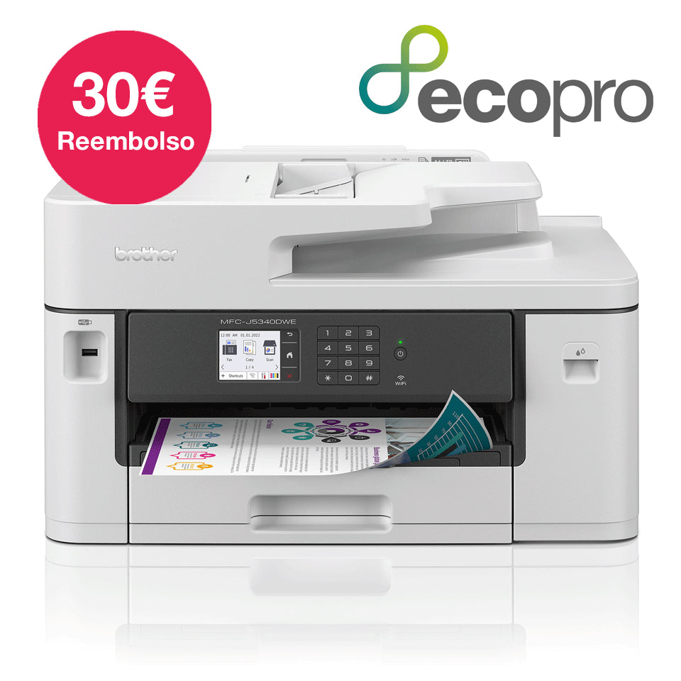 Brother MFC-J5340DWE imprimante multifonction Jet d'encre A3 4800 x 1200 DPI Wifi - vue 5
