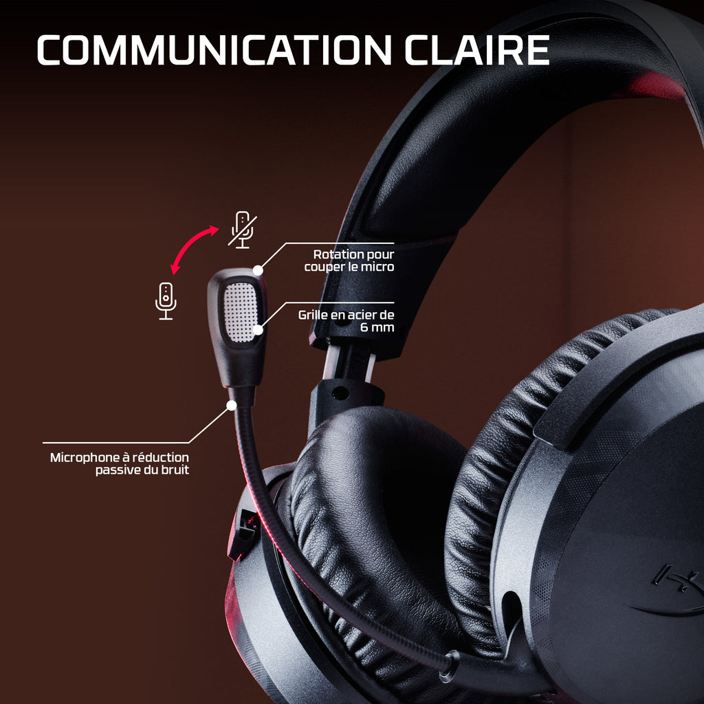 HyperX Cloud Stinger 3 Casque de Jeu pour PlayStation