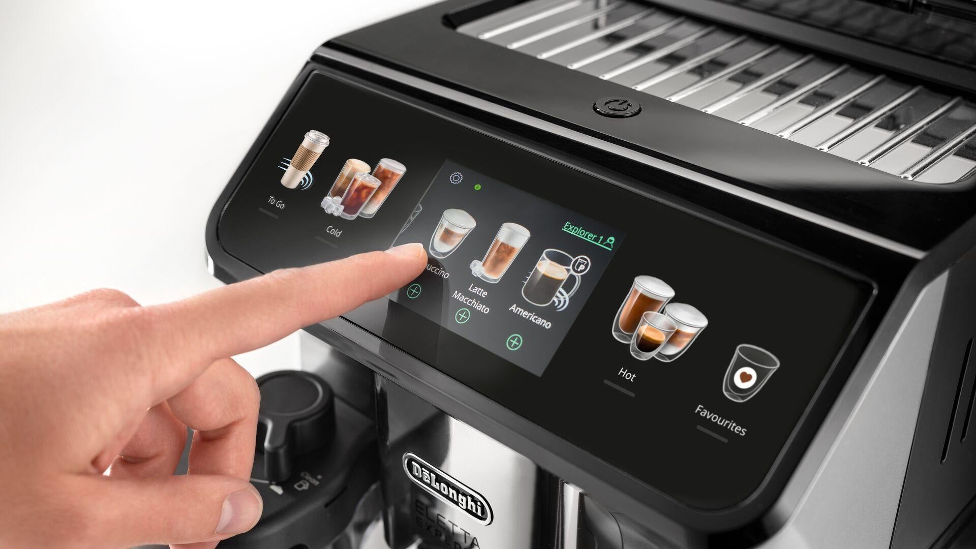 De’Longhi Eletta Explore Entièrement automatique Machine à expresso 1,8 L