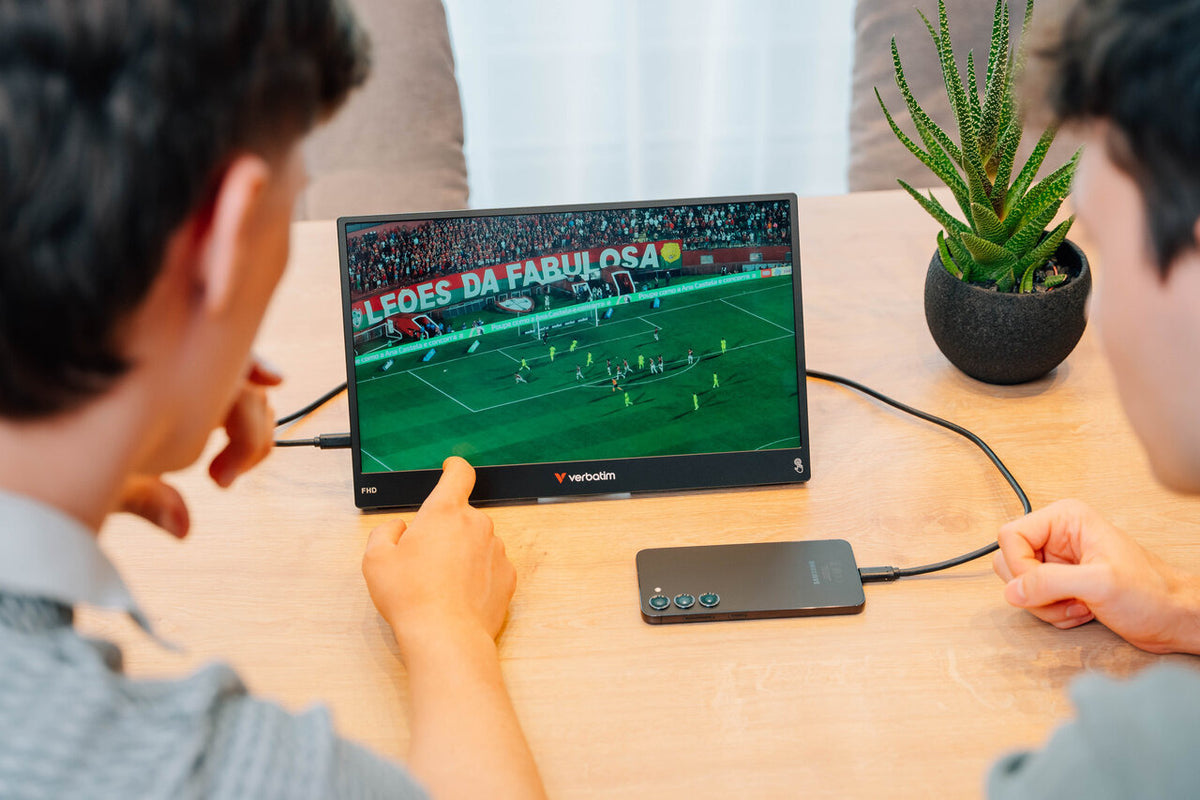 Verbatim 14 IPS 1920 x 1080 (Full HD) HDMI USB USB-C 60Hz