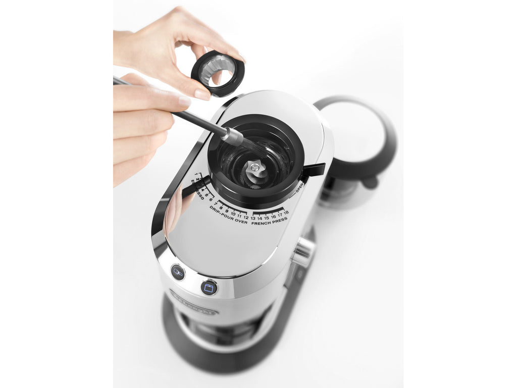 De’Longhi KG 520.M appareil à moudre le café 150 W Noir, Acier inoxydable - vue 3