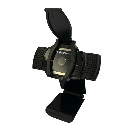 Verbatim AWC-01 Webcam 2K 2560 x 1440 pixels USB 2.0 Noir