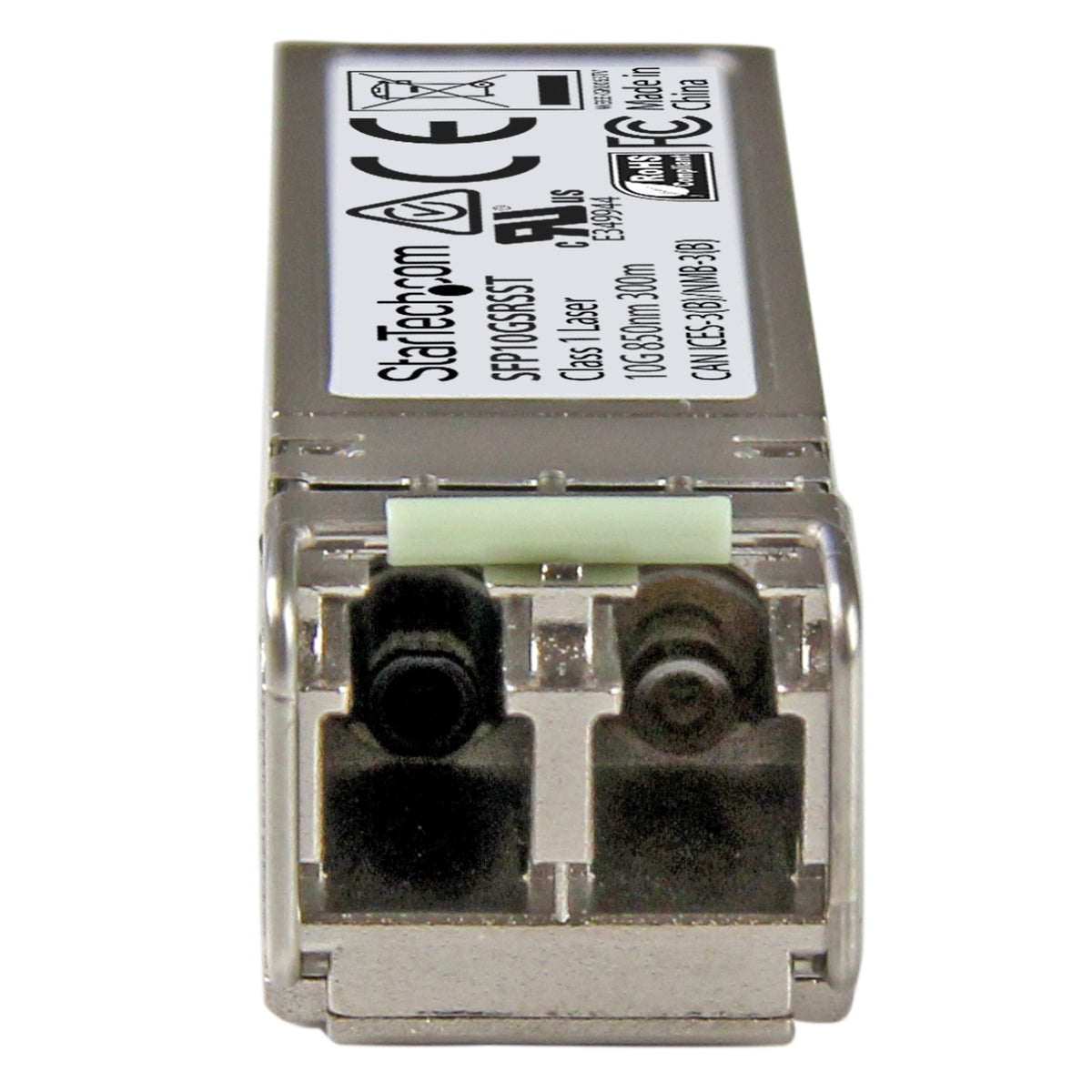 StarTech.com Module de transceiver SFP+ à fibre optique 10 Gigabit - Compatible Cisco SFP-10G-SR-S - Multimode LC avec DDM - 300 m - vue 2