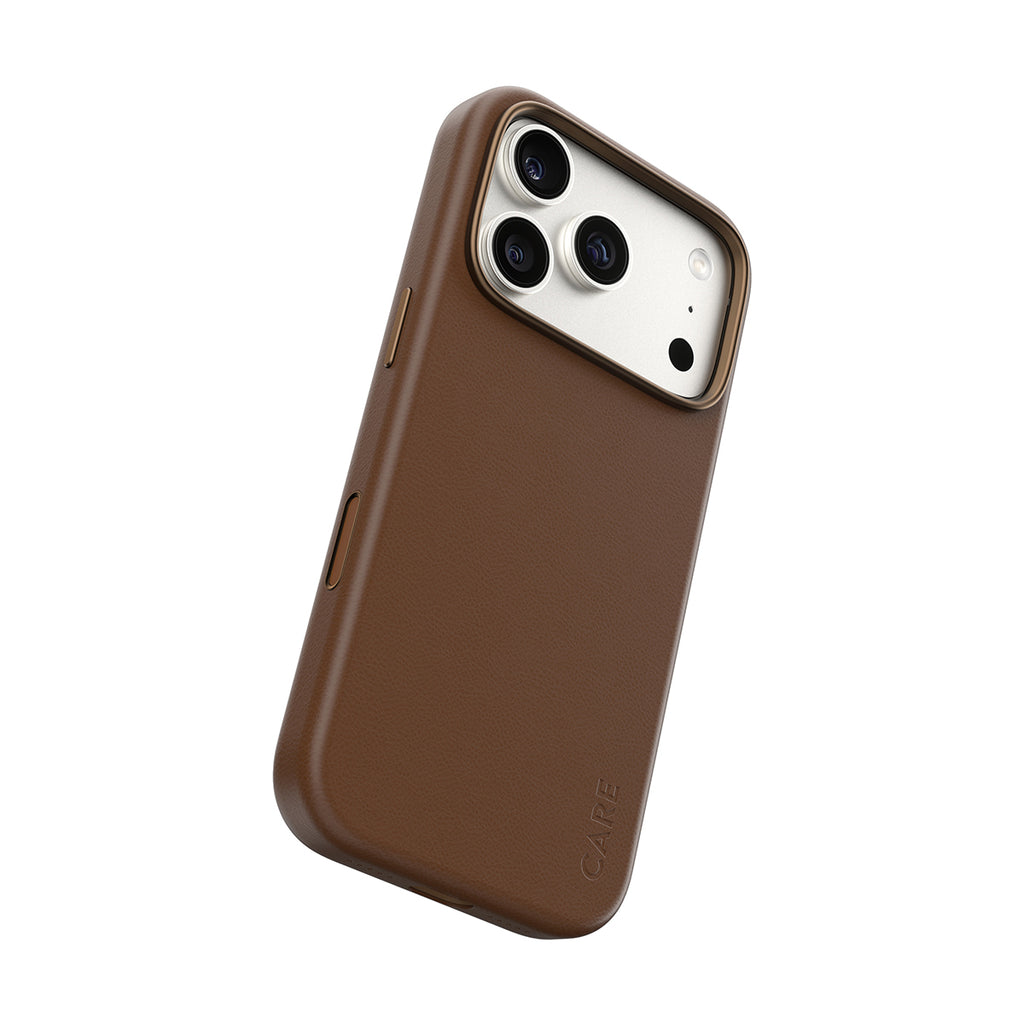 CARE™ by PanzerGlass® Solo Vegan Leather Case Brow