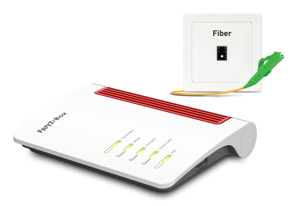 Box FRITZ! 5530 routeur sans fil Gigabit Ethernet Bi-bande (2,4 GHz / 5 GHz) Blanc