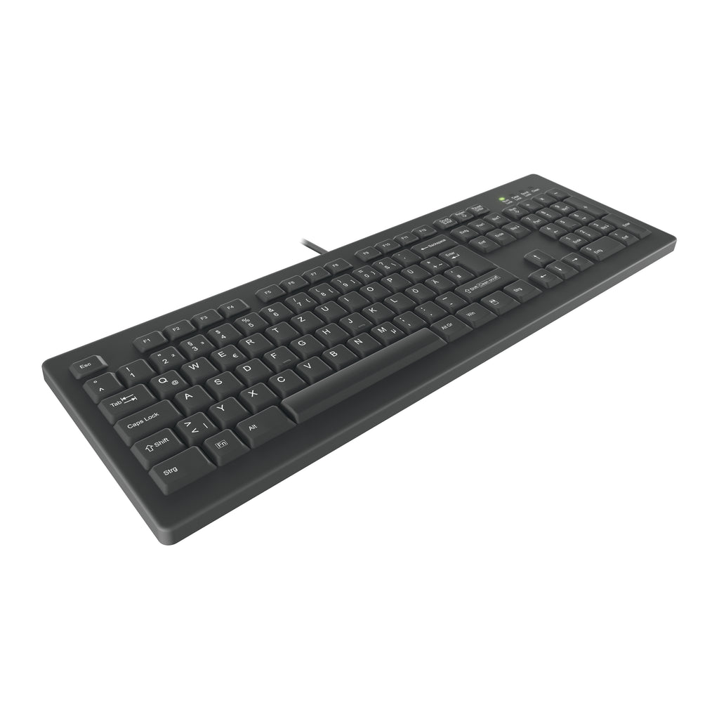 Contour Design Active Key AK-C8100 clavier Médical USB QWERTZ Allemand Noir
