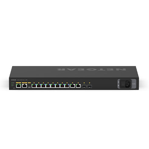 NETGEAR GSM4212PX Géré L2/L3 Gigabit Ethernet (10/100/1000) Connexion Ethernet, supportant l'alimentation via ce port (P