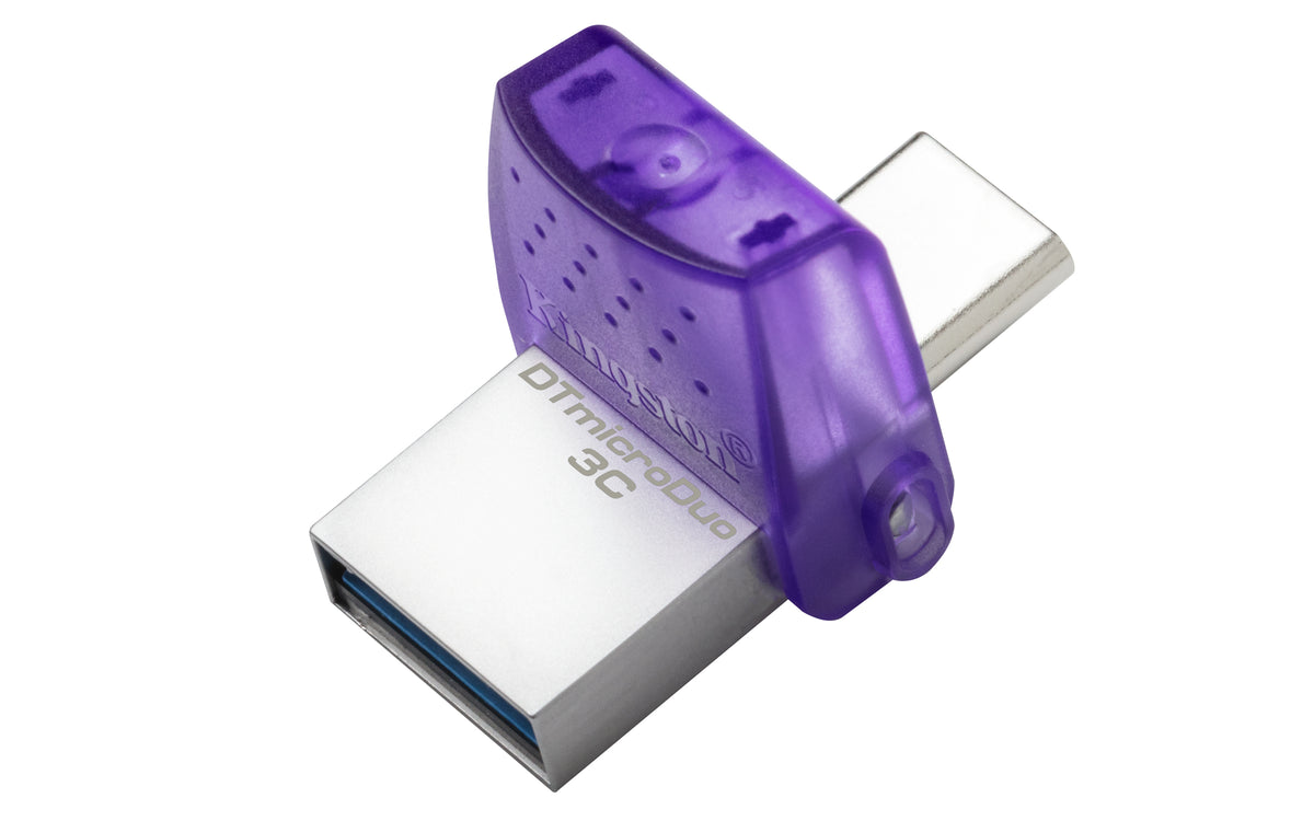 Kingston Technology DataTraveler microDuo 3C 64 Go, USB-A et USB-C, 200 Mo/s