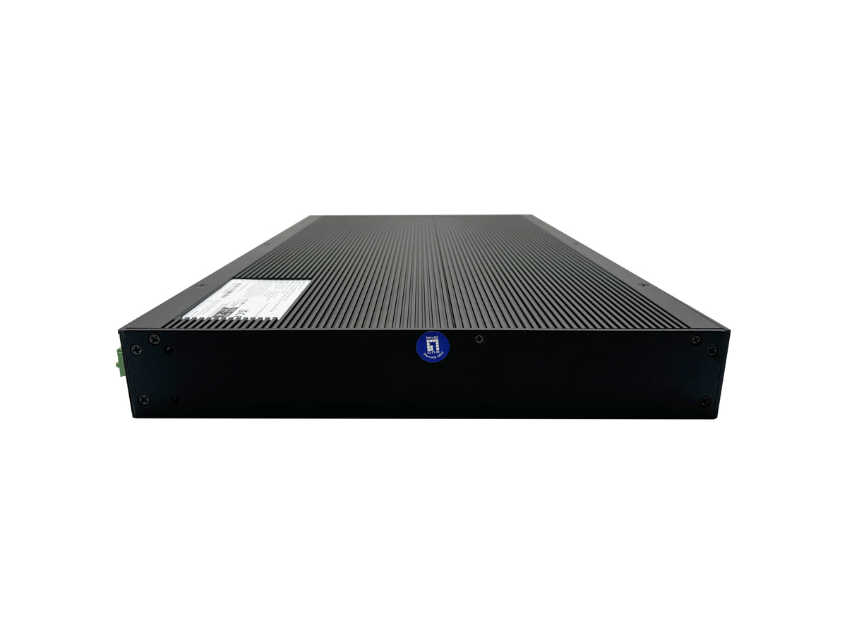 LevelOne IXP-2871 Commutateur Réseau Géré L2+ Gigabit Ethernet PoE Noir