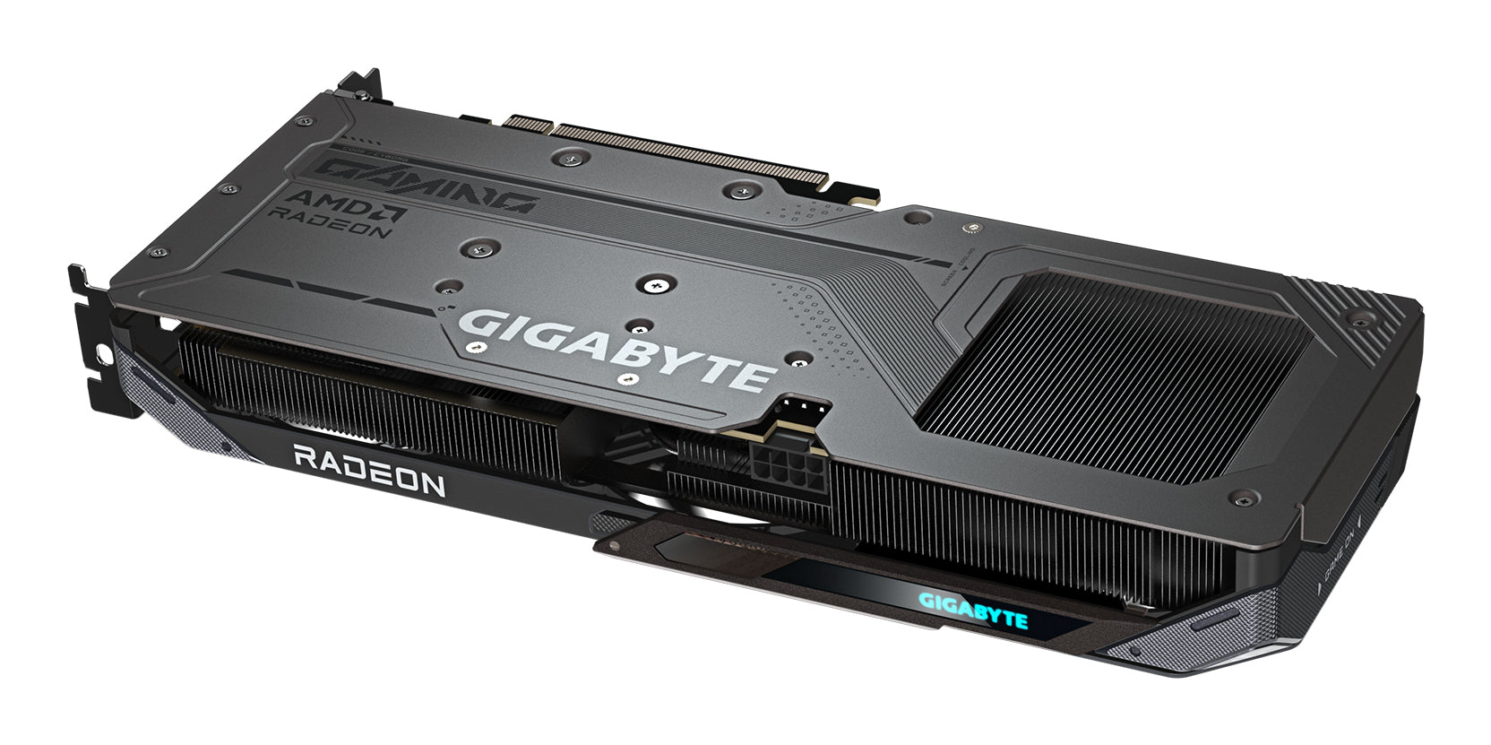 GIGABYTE Radeon RX 9060 XT GAMING OC 8G Carte Graphique - 8GB GDDR6, 128bit, PCI-E 5.0, 3320 MHz Fréquence du cœur, 2 x DisplayPort, 1 x HDMI, GV-R9060XTGAMING OC-8GD