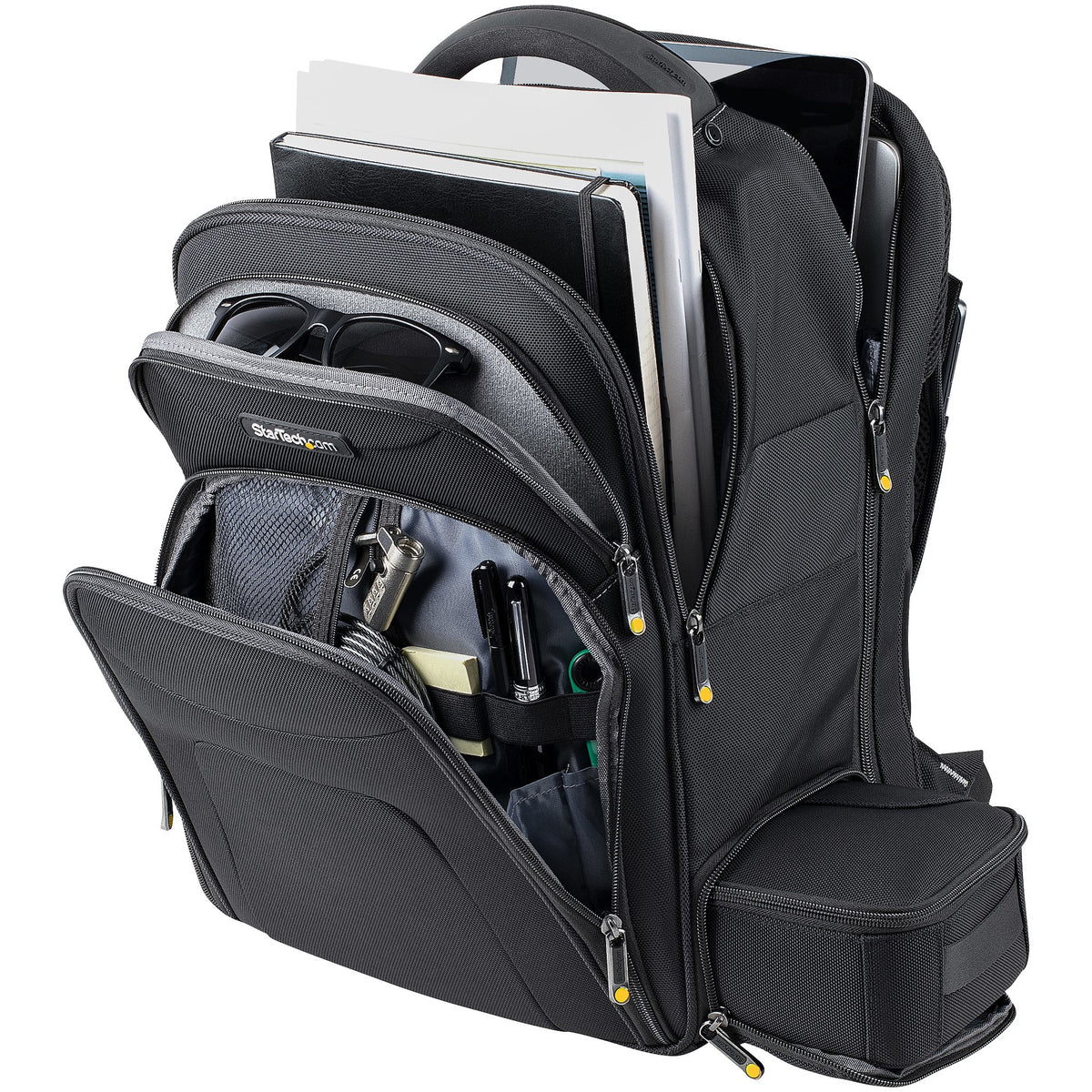 StarTech.com Sac à Dos Ordinateur Portable 15,6 pouces avec Compartiments Amovibles, Nylon