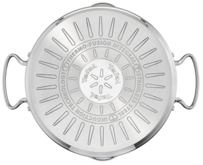 Tefal DUETTO+ G7194655 Rond Acier inoxydable