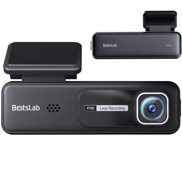 Botslab Dash Camera HK30 Pro, 2K, Wi-Fi, Black