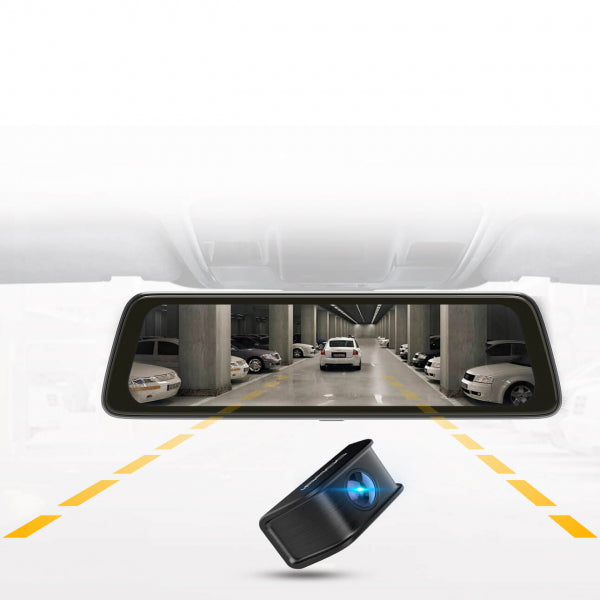 Ddpai Dash + Rear Camera mola E3, 2K, Wi-Fi, Black