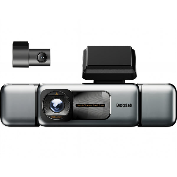 Botslab Dash + Rear Camera G980H 4CH, 3K, Wi-Fi, GPS, 3.18inch LCD, Black