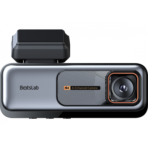 Botslab Dash + Rear Camera G980H Pro, 4K, GPS, Wi-Fi, 2.45inch LCD, Black