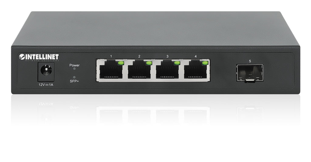 Intellinet Commutateur Réseau 5 Ports, 4x 2,5G Ethernet et 1x 10G SFP+, Non Administrable