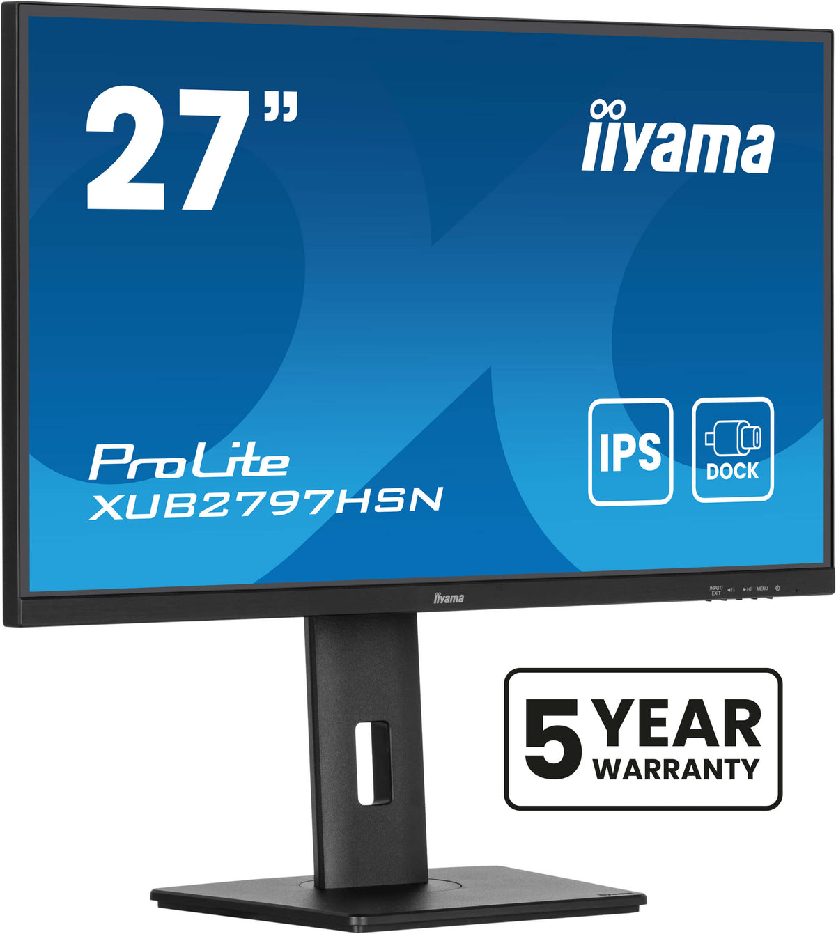 iiyama ProLite XUB2797HSN-B2 écran plat de PC 68,6 cm (27") 1920 x 1080 pixels Full HD LED Noir