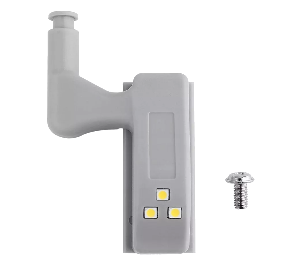 LAMPKA DO SZAFKI SZAFY NA ZAWIAS 3 LED AUTOMATYCZNA