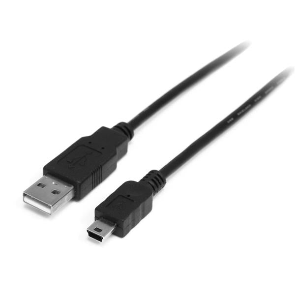 StarTech.com Câble Mini USB 2.0 A vers Mini B, 0,5 m, Mâle vers Mâle