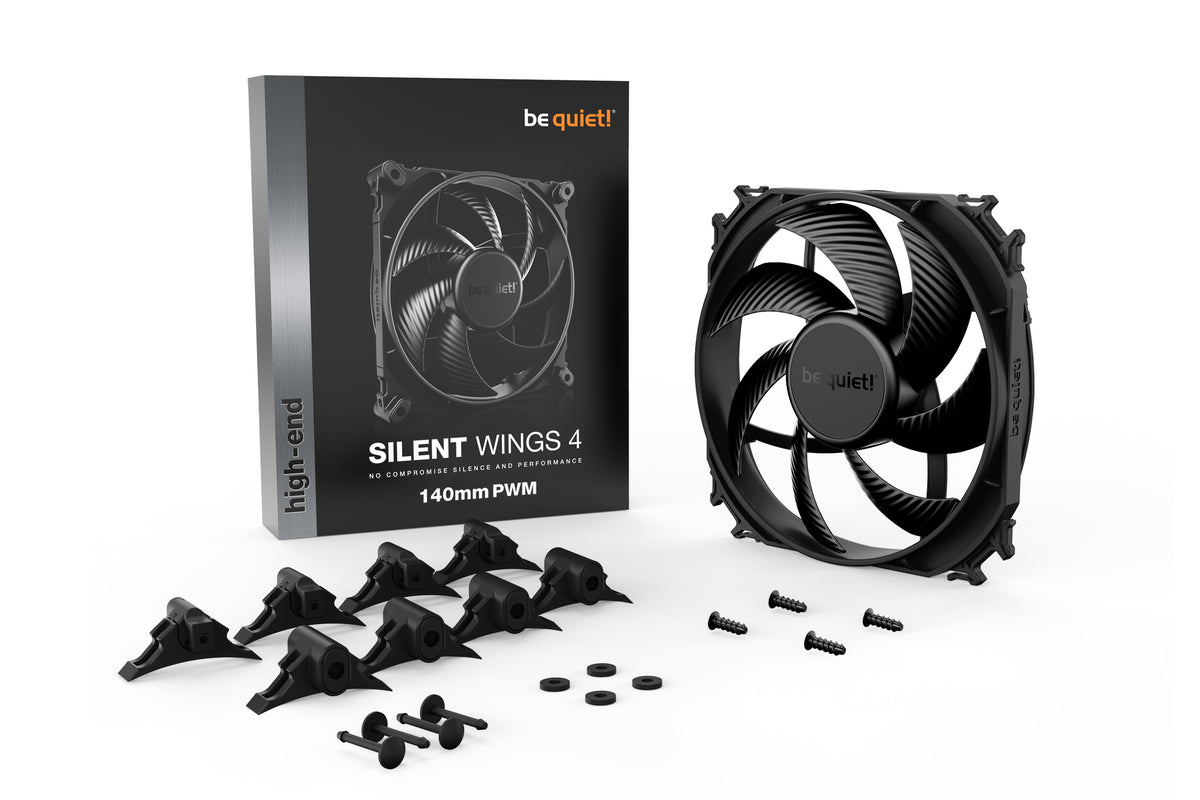 be quiet! Silent Wings 4 140 mm PWM Ventilateur PC