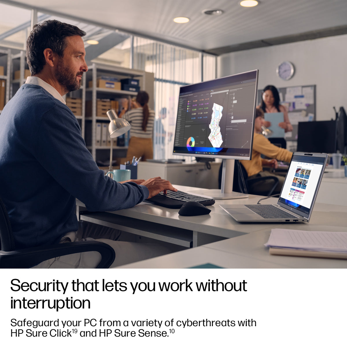 HP EliteBook 6 G1a Next Gen AI PC Copilot+, AMD Ryzen AI 7 350, 14" WUXGA, 32 GB DDR5, 1 TB SSD, Wi-Fi 7, Windows 11 Pro