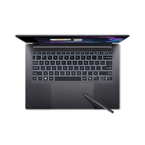 Acer Swift SFX14-61G-R56L AMD Ryzen AI 9 365 Ordinateur portable 35,6 cm (14") Écran tactile WQXGA+ 32 Go LPDDR5x-SDRAM 2 To SSD NVIDIA GeForce RTX 5070 Wi-Fi 6 (802.11ax) Windows 11 Home Gris
