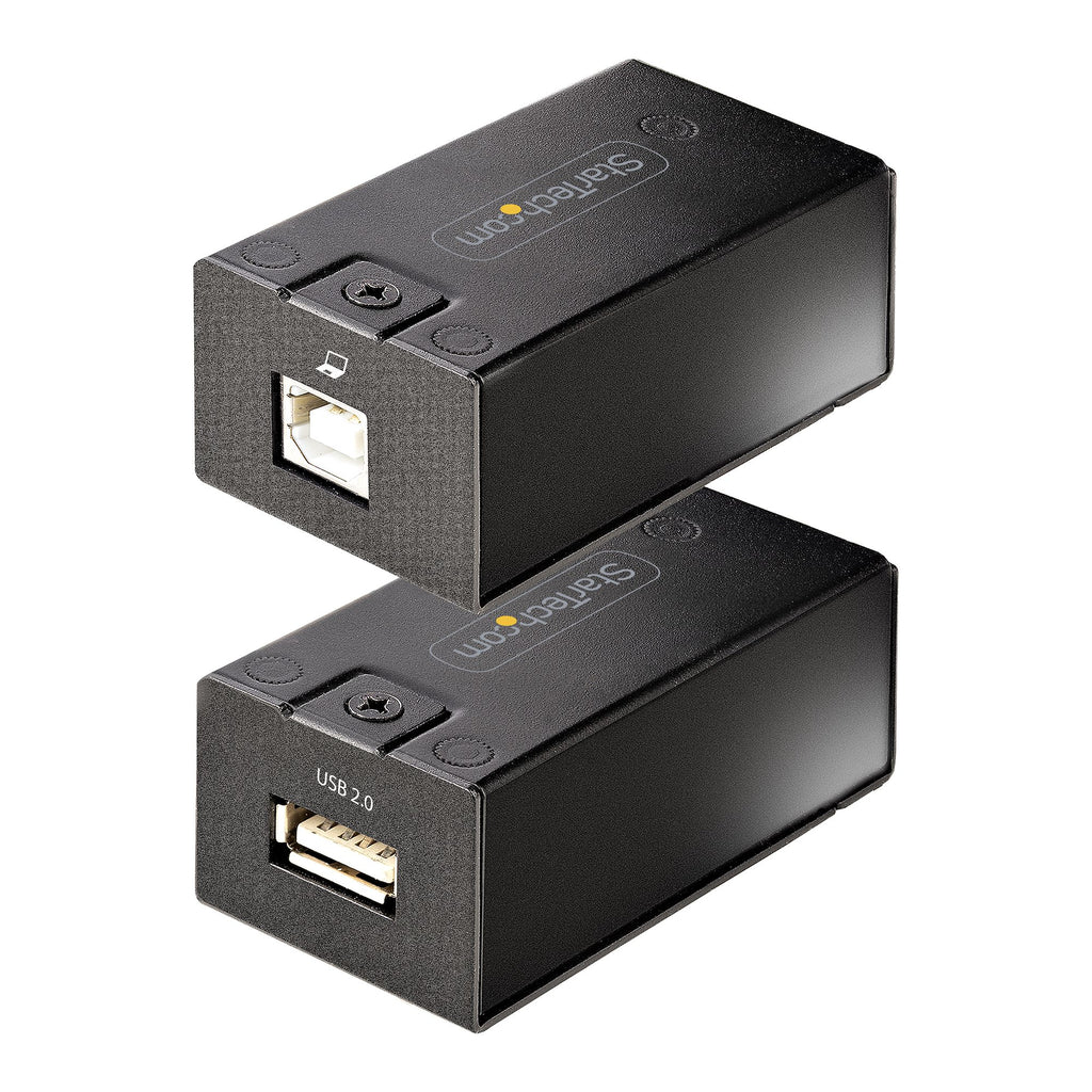 StarTech.com Prolongateur USB 2.0 Jusqu'à 150m sur Câble Ethernet Cat5e/Cat6 - Extender/Extendeur USB 2.0 - Extension US