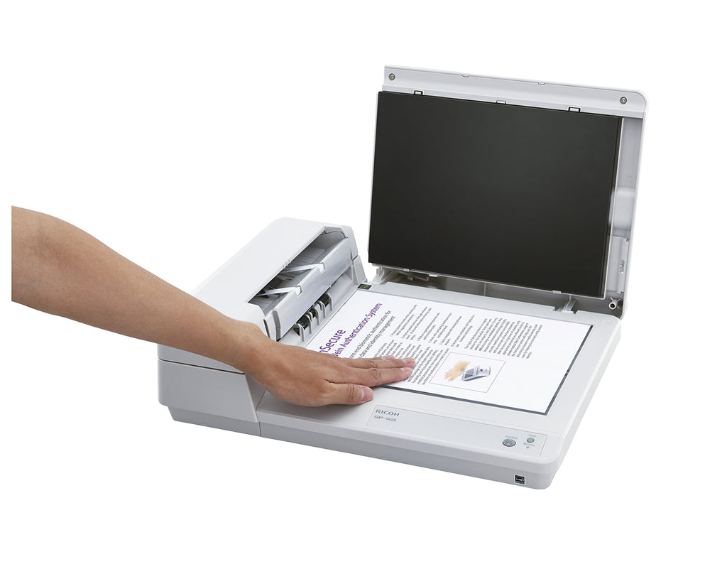 Ricoh SP-1425 Scanner à plat et chargeur automatique 600 x 600 DPI A4 Blanc