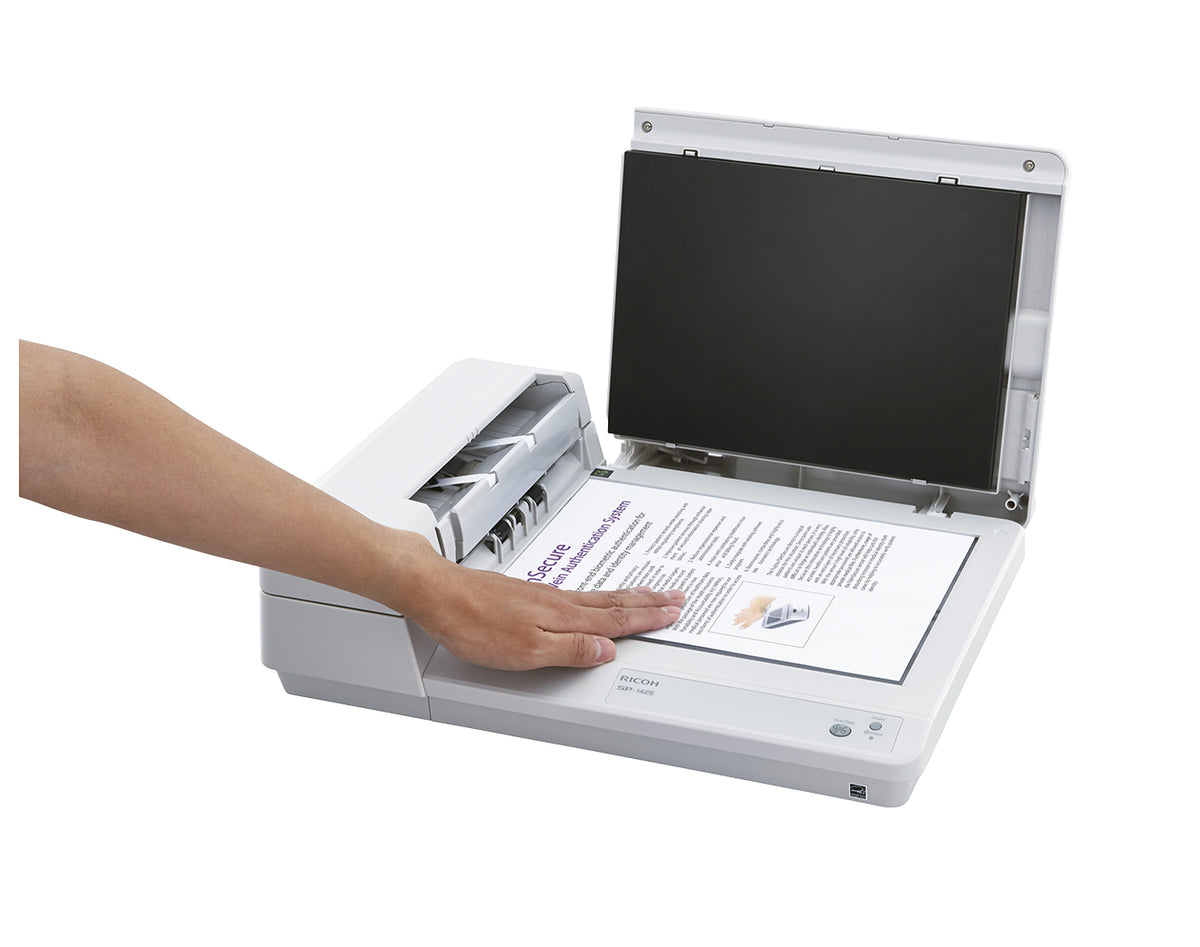 Ricoh SP-1425 Scanner à plat et chargeur automatique 600 x 600 DPI A4 Blanc