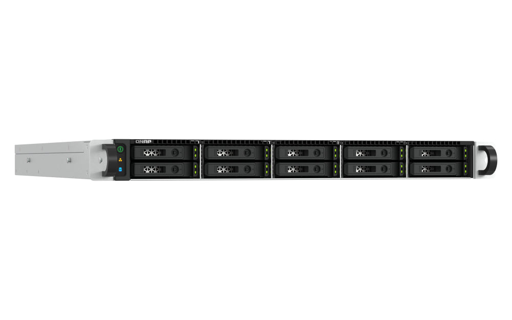 QNAP TS-h1077AFU-R7-32G NAS Rack (1 U) AMD Ryzen™ 7 32 Go DDR5 0 To QNAP QTS Noir, Gris