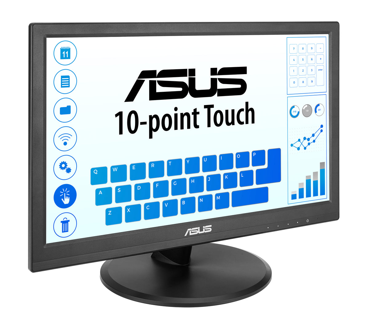 ASUS Touch VT169HE Écran Tactile 15.6" Full HD LED 1920 x 1080 pixels Noir
