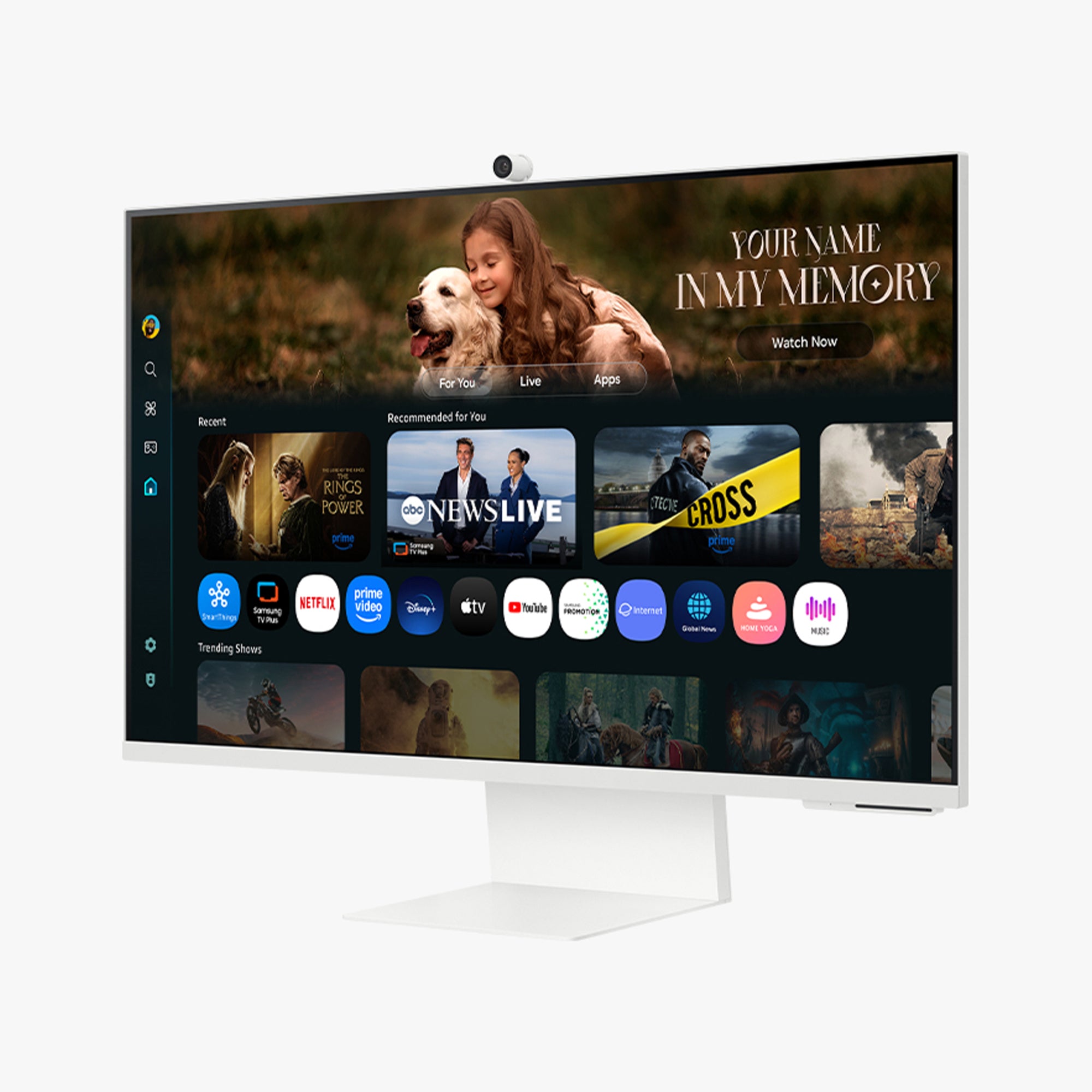 Samsung Samsung M8 M80F écran plat de PC 81,3 cm (32") 3840 x 2160 pixels 4K Ultra HD LCD Blanc