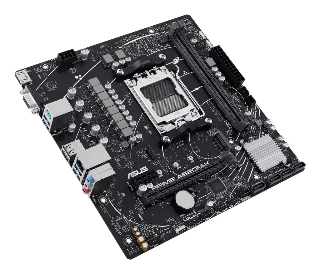 ASUS PRIME A620M-K AMD A620 Emplacement AM5 micro ATX