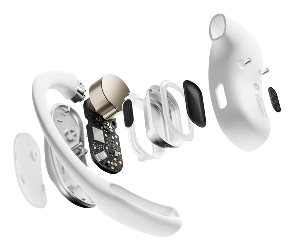 OpenFit Air Écouteurs Sans Fil à Crochets Auriculaires Bluetooth, Blanc