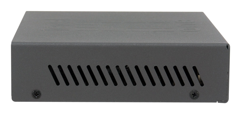 LevelOne GEP-0625 commutateur réseau Non-géré 2.5G Ethernet (100/1000/2500) Connexion Ethernet, supportant l'alimentation via ce port (PoE) Noir