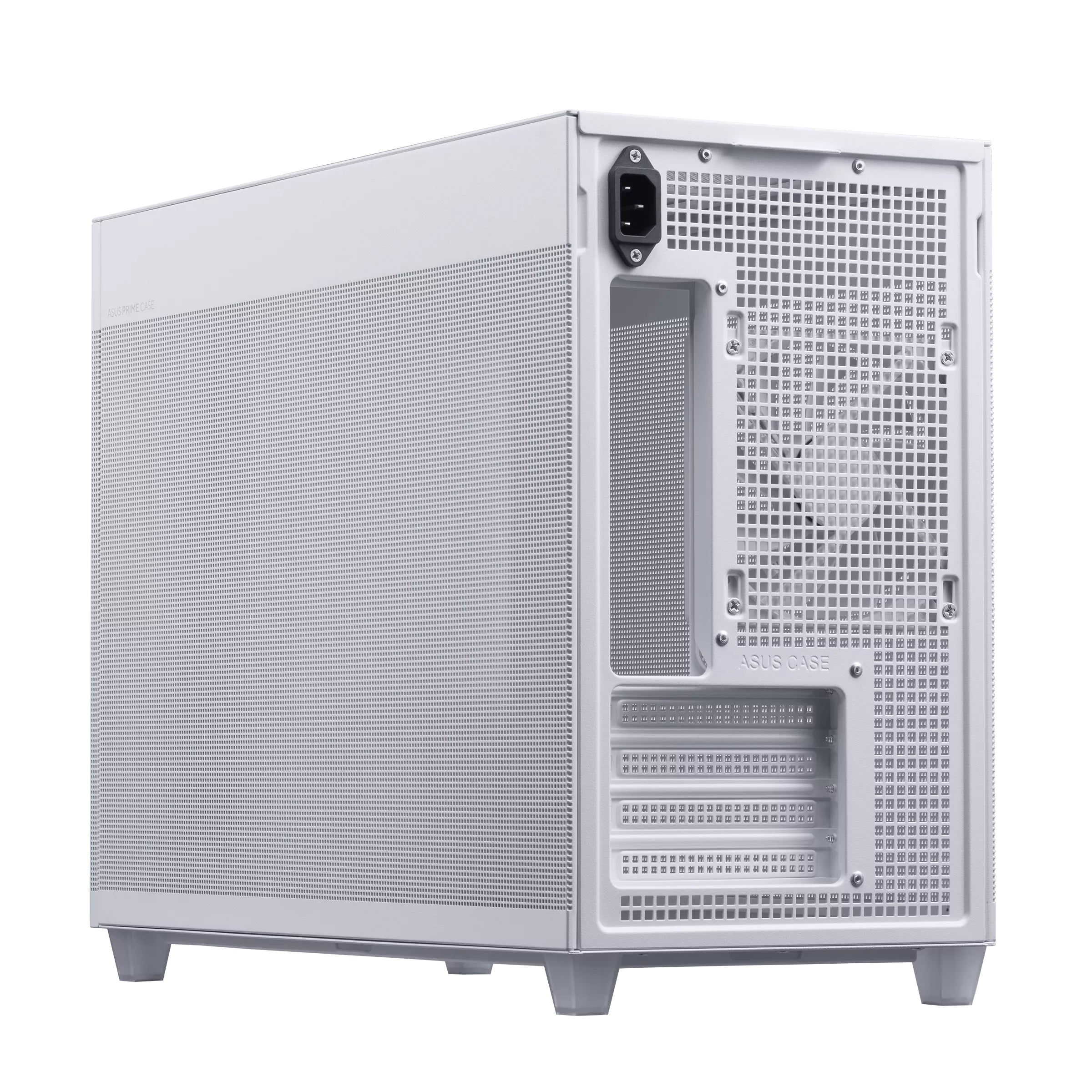 ASUS Prime AP201 MicroATX Mini Tower Blanc