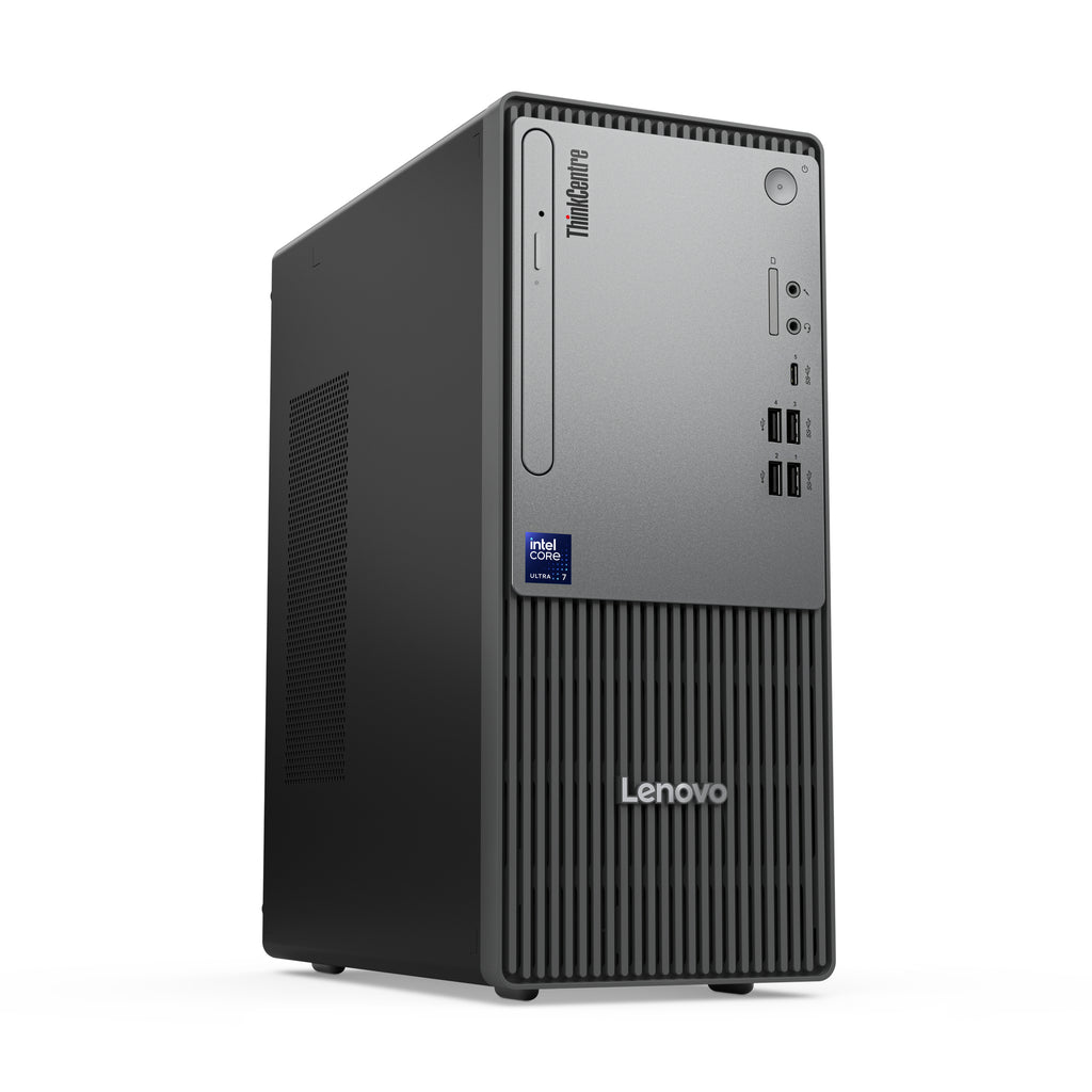 Lenovo ThinkCentre neo 50t Gen 6 Intel Core Ultra 7 265 16 Go DDR5 512 Go SSD Windows 11 Pro Tour Noir
