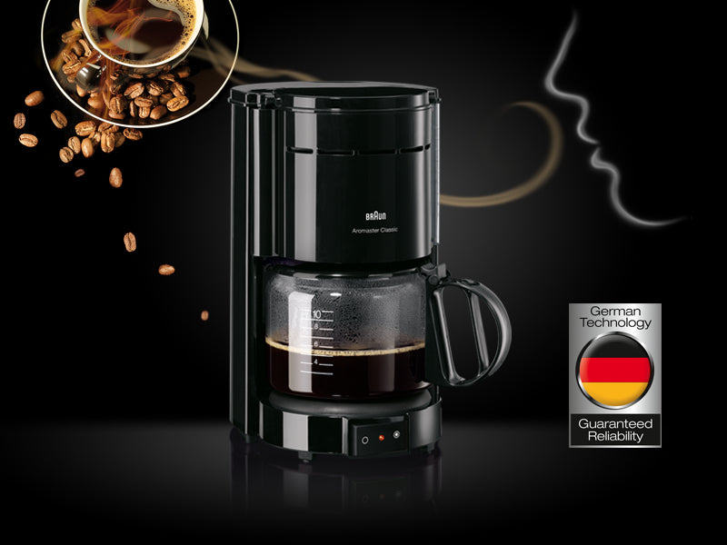 Braun KF 47/1 BK Machine à Café Filtre Manuelle, Noir