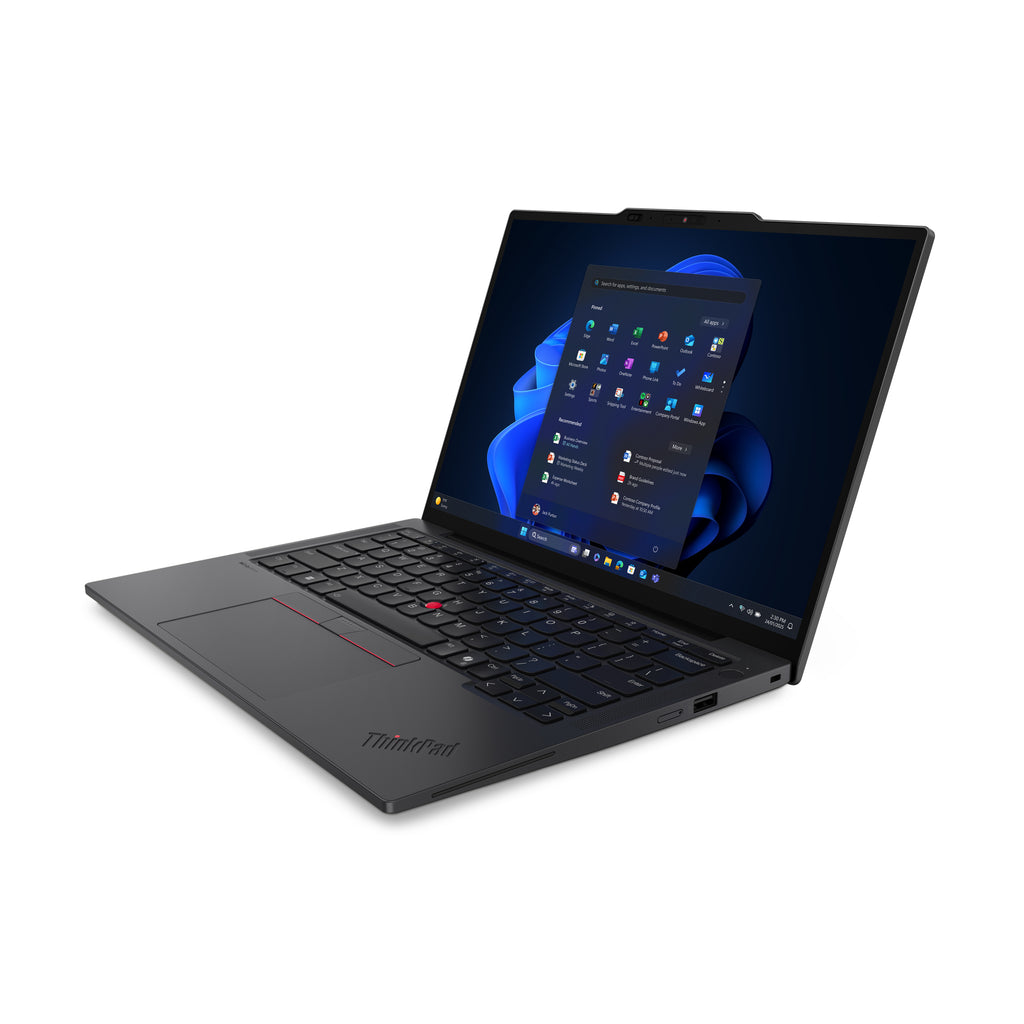 Lenovo ThinkPad X13 Gen 6 (Intel) Intel Core Ultra 7 255U Ordinateur portable 33,8 cm (13.3") WUXGA 32 Go LPDDR5x-SDRAM 1 To SSD Wi-Fi 7 (802.11be) Windows 11 Pro Allemand Noir