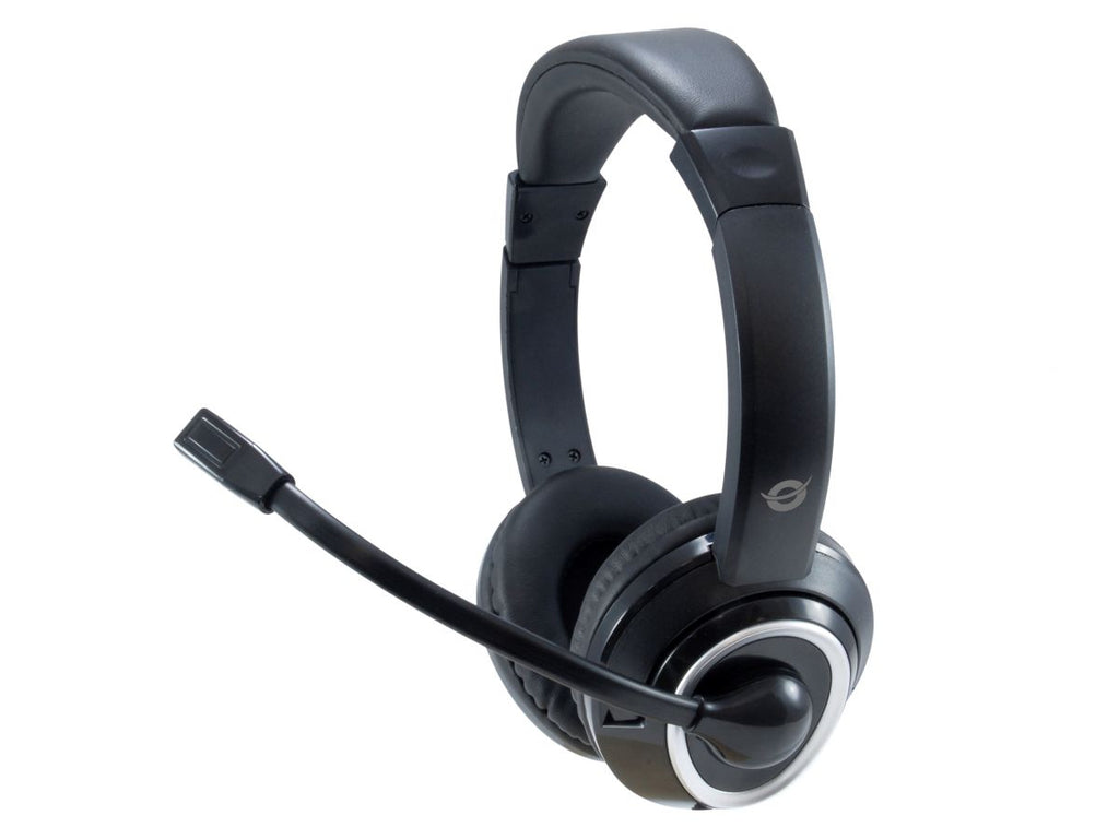 Conceptronic POLONA02BA casque Avec fil Arceau Gaming Noir