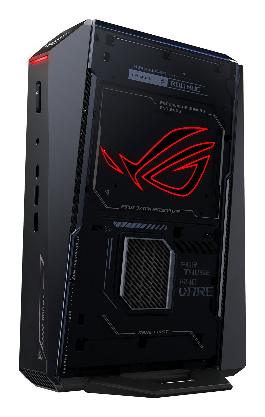 ASUS ROG NUC RNUC15JNK7X569A2 Mini PC Intel Core Ultra 7 255HX 16 Go DDR5 1 To SSD RTX 5060 Windows 11 Home Noir