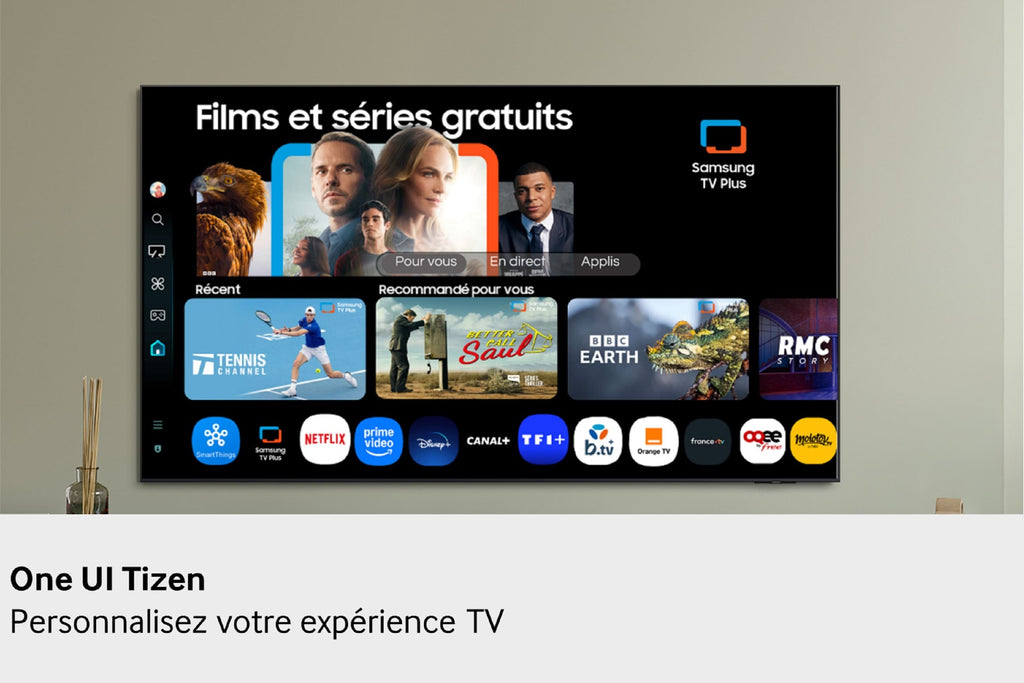 Samsung TV AI QLED 55" Q7F 2025, 4K, Quantum Dots